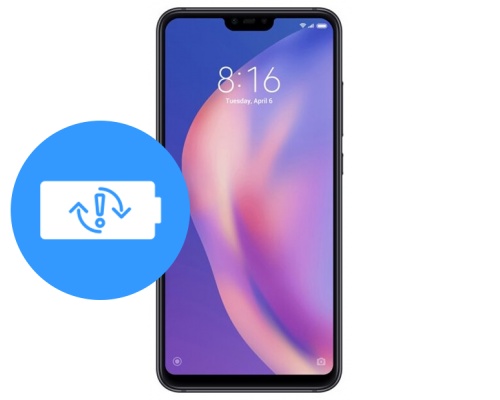 Замена аккумулятора (батареи) Xiaomi Mi 8 Lite